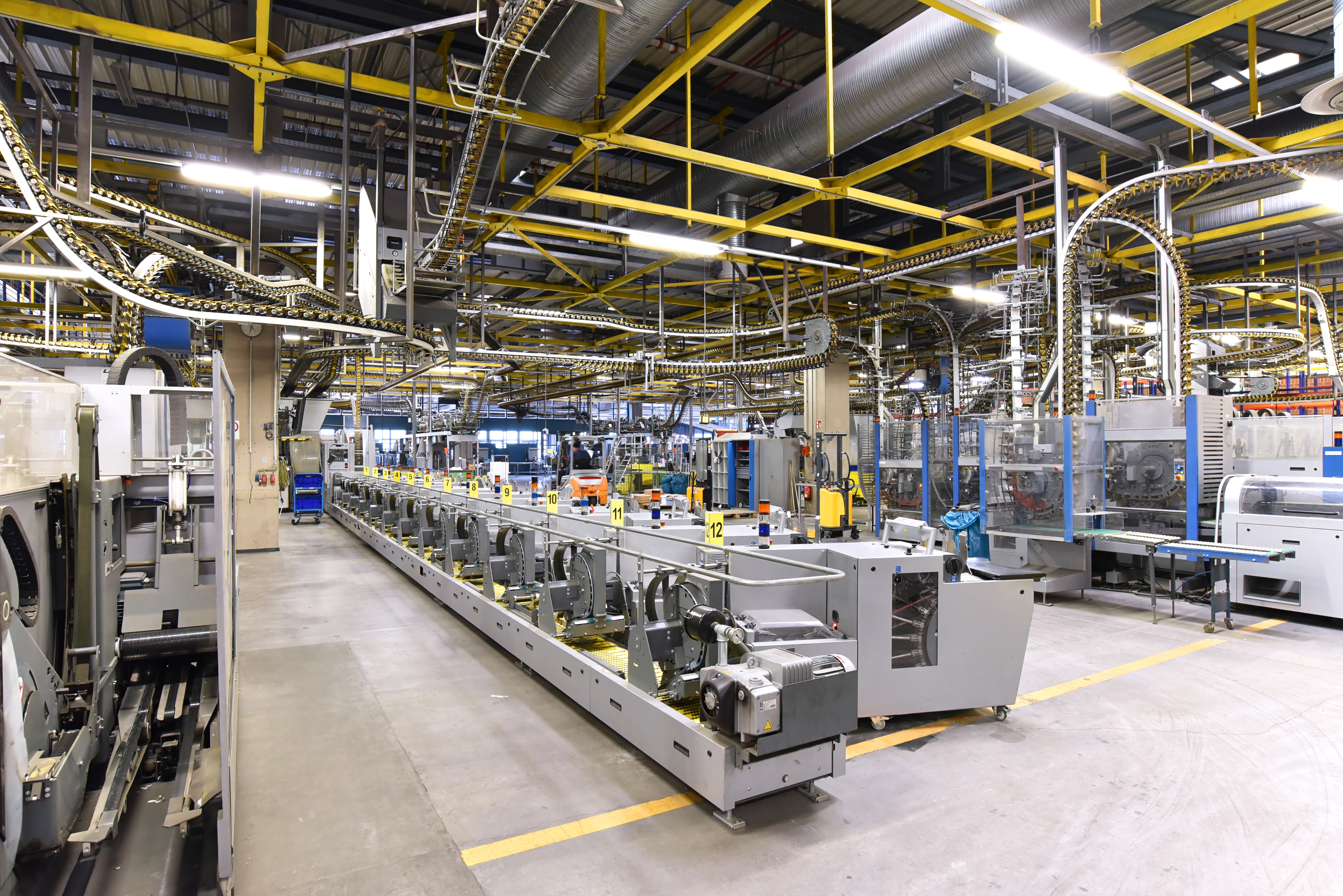 Relevés scanner pour site industrielle